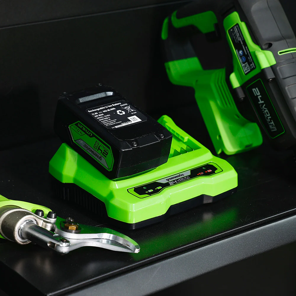 POWERALL 24V Starter Kit Batterie 2x 4Ah + Caricabatterie doppio - Image 7